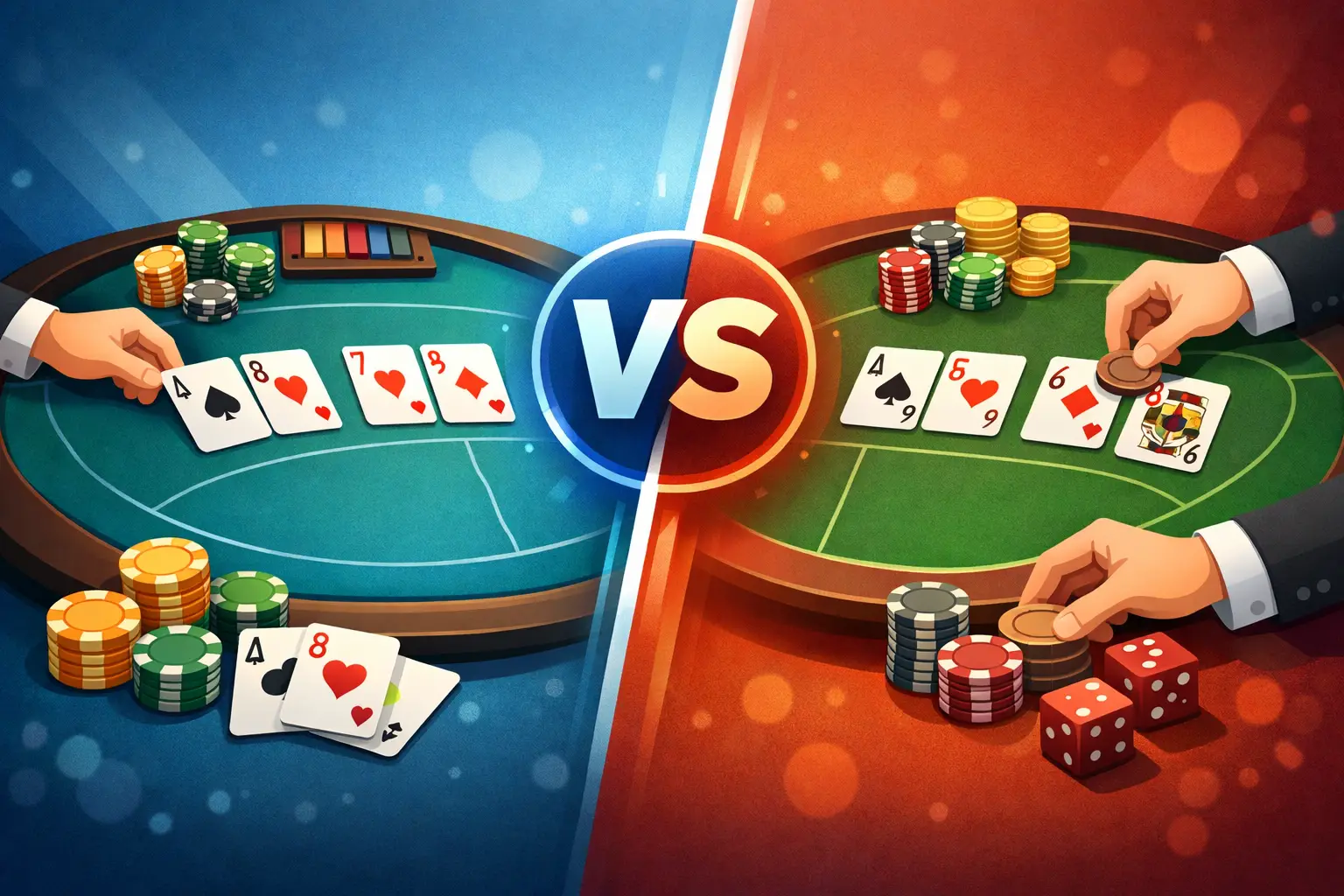 百家樂免佣 vs 傳統桌怎麼選才對