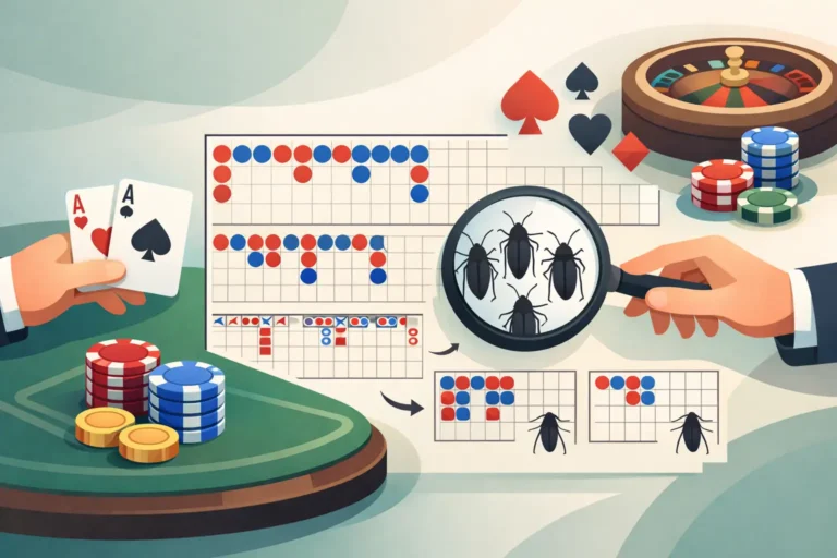 百家樂蟑螂路是什麼?看懂意思與誤區