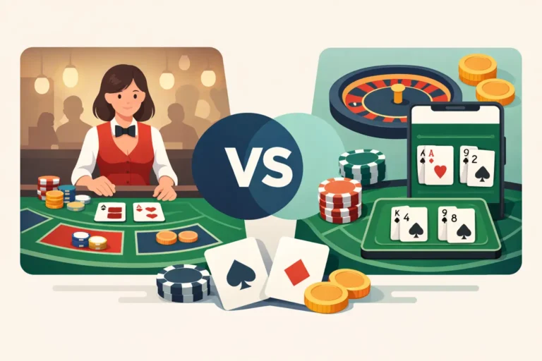 真人百家樂 vs 免佣百家樂：抽水、賠率與規則完整比較