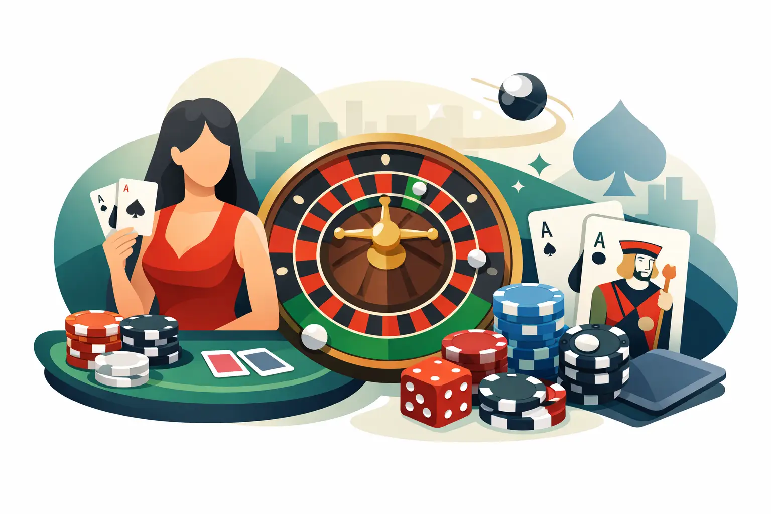 高人氣真人遊戲推薦清單 新手依規則挑選百家樂輪盤與21點